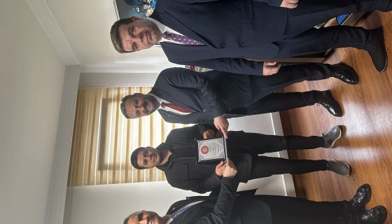 Ülkü Ocakları Eğitim ve Kültür Vakfı Genel Başkan yardımcımız sayın Zekayı Pınarbaşı ziyareti